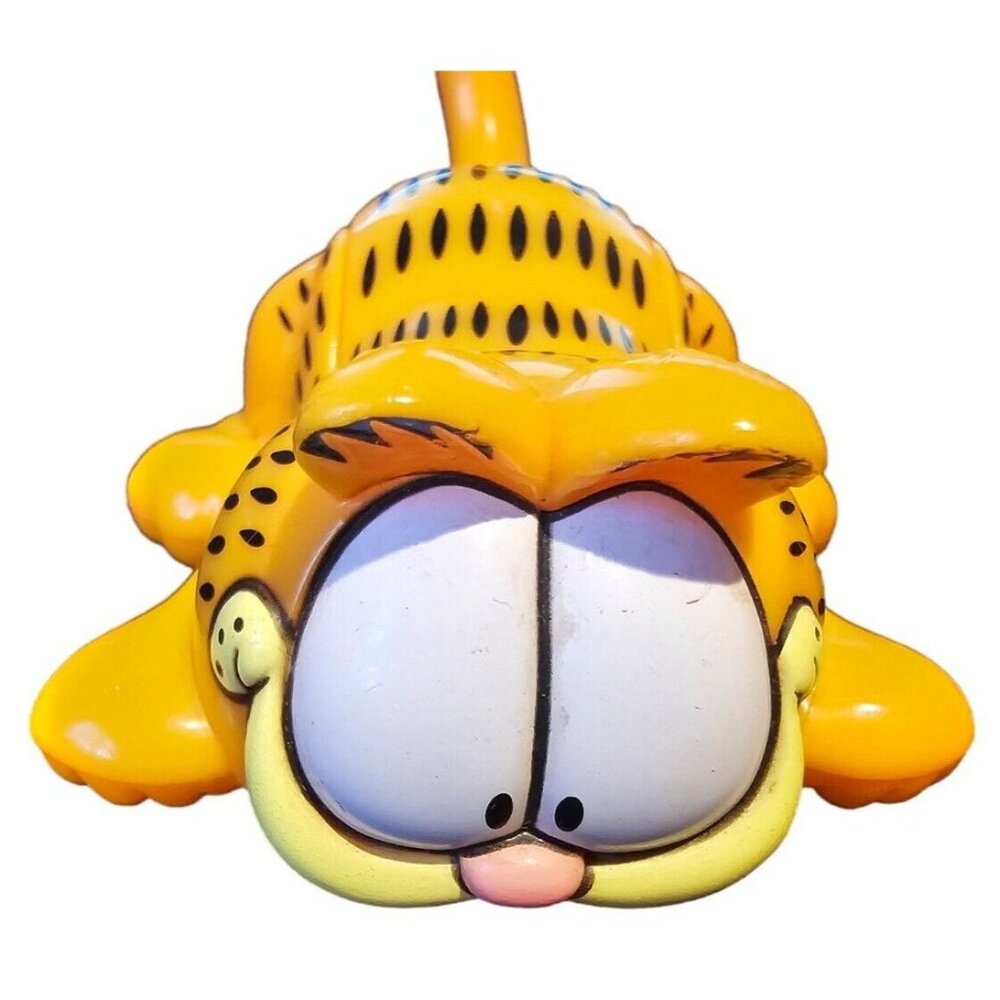 Garfield Magnifying Glass 4" Wendys 2001 Vintage Action Figure Kids Toy #4